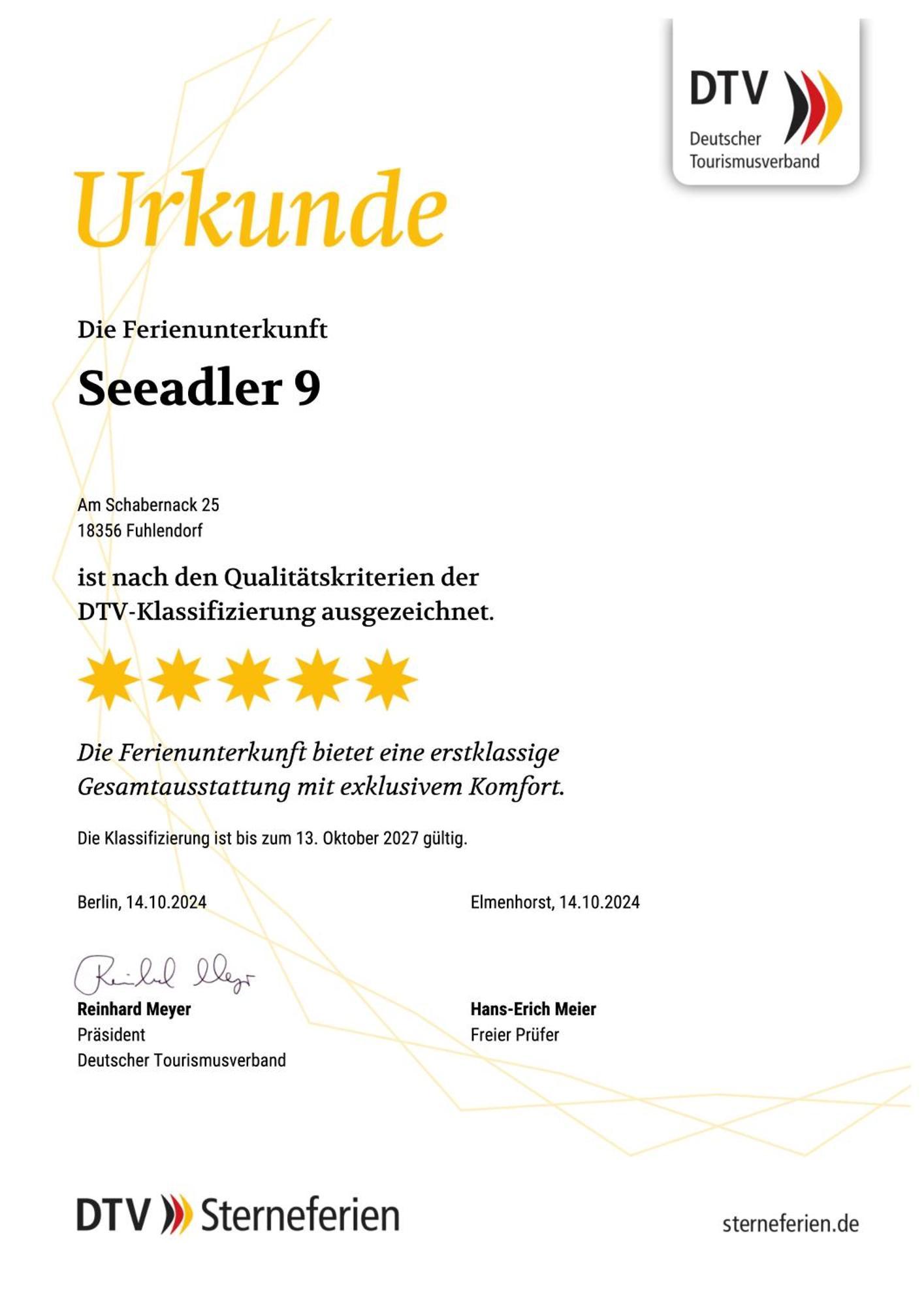Ferienhaus Seeadler 9 Fuhlendorf  Exterior foto